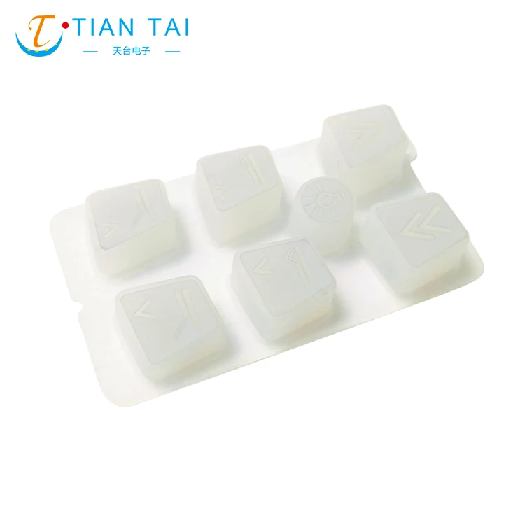 Teclado de silicone para uso médico