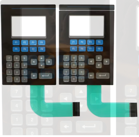 Teclado de membrana impermeável